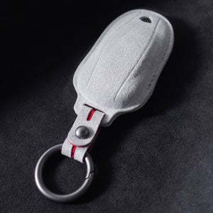 테슬라 모델Y 모델3 알칸타라 키케이스 프리미엄 키홀더 키링 용품