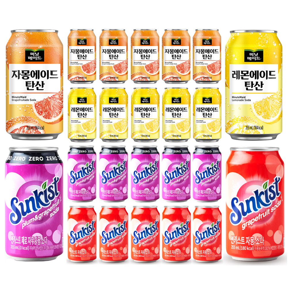 광동 썬키스트 제로 자두자몽 소다 성분 분석