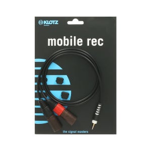 KLOTZ AY9 클로츠 3.5mm TRS-XLRM Y케이블 (1m/2m/3m)