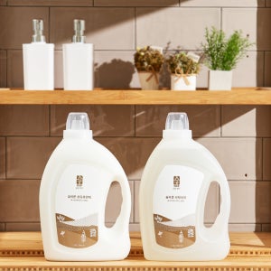 숲바른 아기 유아 대용량 세탁세제 2.8L + 섬유유연제 2.8L