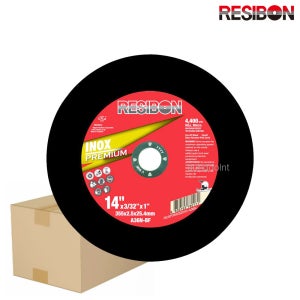 RESIBON (25장세트) NRC14 절단석 14인치 (355mm) 두께/2.5mm 용도/철재,스텐레스 고속절단기날