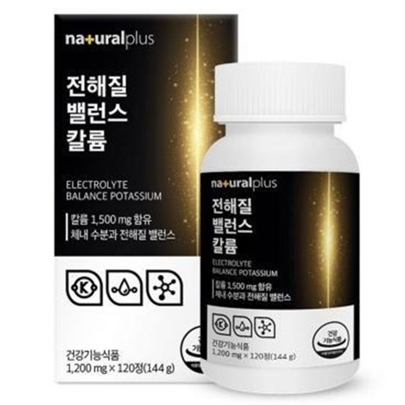 내츄럴플러스 전해질 <b>밸런스</b> 칼륨, 1개