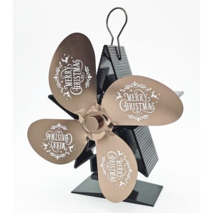 캠핑용 미군무동력팬 무동력팬 에코팬 무동력 난로 캠핑 등유난로팬 브론즈메리크리스마스 1개