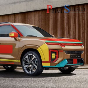 KGM 액티언 PPF필름 각부위 개별구매 문콕방지 프라임쉴드 데일라이트+전방센서