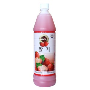 청솔 딸기 과일원액 835ml 음료베이스 외 12종 에이드 스무디용