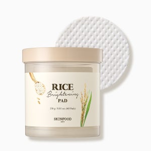 [스킨푸드] 라이스 브라이트닝 모공촉촉 맑음 패드 60매 250g
