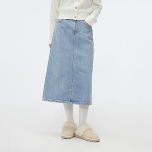스파오 데님 롱 스커트 SPWJF23G01