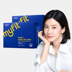 [4개월] 동국제약 마이핏V 고함량 비타민C 메가 3000 가루 스틱 60포, 2개