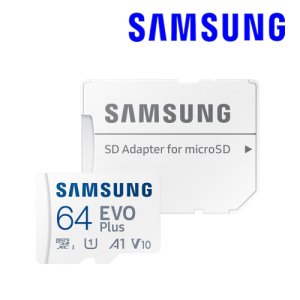 삼성 마이크로 micro SD 카드 외장메모리 microSD EVO PLUS 64GB MB-MC64SA/KR