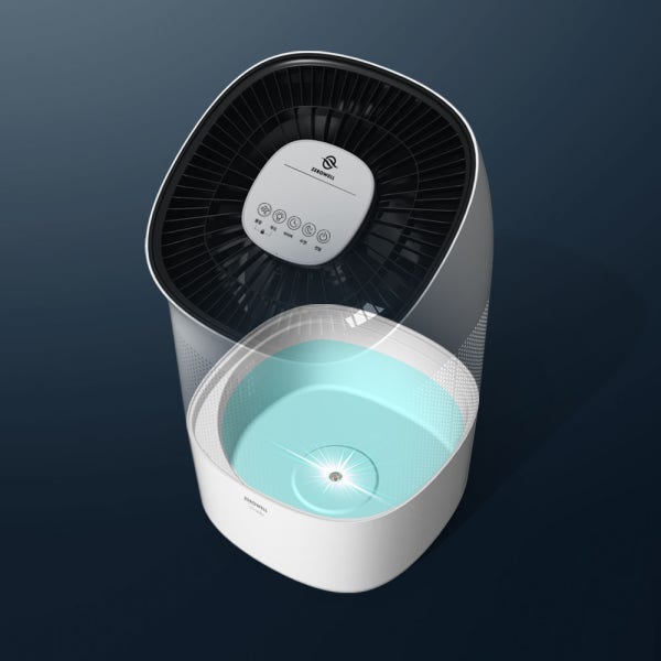 제로웰 자연 기화식가습기 IoT UV살균 대용량 ZWH-820WIU