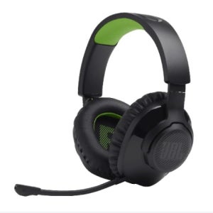 JBL Quantum 360X 분리형 붐 마이크가 있는 무선 게이밍 헤드셋, 블랙