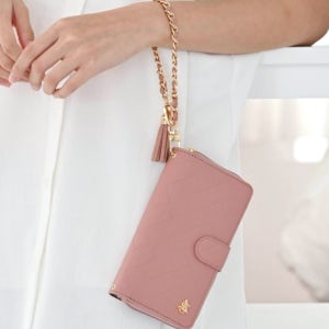 LG X6 2019 LM-X625N 지갑 케이스 지퍼 다이어리 펄