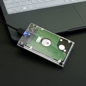 2.5 하드디스크 고속 USB3.0 외장디스크 HDD 케이스 투명 커버