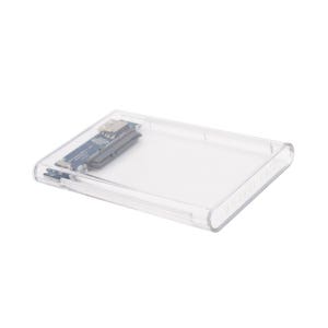 노트북용 2.5인치 HDD USB3.0 고속 외장하드 케이스 투명 커버