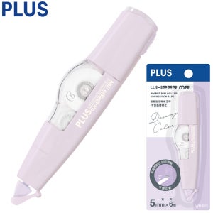 플러스 수정테이프 파스텔 퍼플 WH-615-PU 5mmx6M 25g