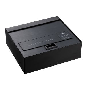 블랙 스테인리스 5성급 호텔 서랍형 금고 WS-3540TB 가정용 테이블 서랍금고