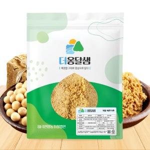 더옹달샘 국산 콩 100% 개량 메주가루 2kg 전통방식제조 고추장용 막장용