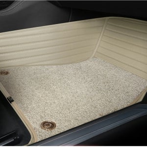 제네시스 G80 페이스리프트 매트 고급 엠보싱 풀커버 발매트