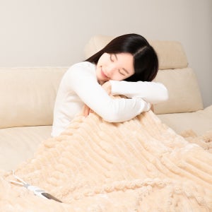 오아 포그밍L 전기 온열 담요 사무실 캠핑 차박용 휴대용 여행용 극세사 무릎 이불 물세탁