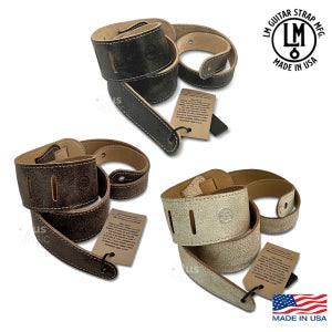 LM Relic Leather Series 가죽 기타 스트랩 어깨끈 멜빵 LS-2304D