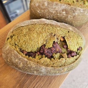 말차 100% 통밀빵 당일생산 곡물 무설탕 간식 샌드위치 천연발효 통곡물 비건