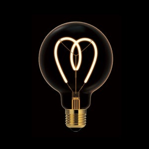 포커스 LED 디자인램프 롱COB G95 Heart 에디슨 꼬마 전구 감성 캠핑