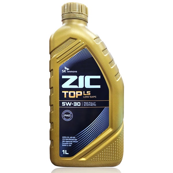 지크탑 LS 5W-30 엔진오일 1L 합성엔진오일 합성유 ZIC TOP 5W30