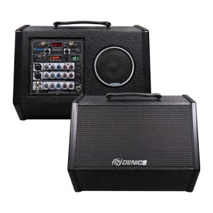 DY-400NW 100W 8인치우퍼스피커 오디오앰프 에코 리버브 악기 반주기입력