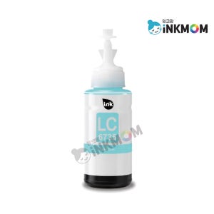 T6735 (엡손 673) 밝은청록 재생(호환)잉크 L800 L805 L810 L850