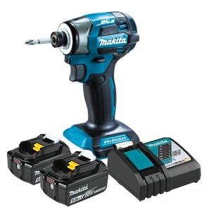 마끼다 DTD173RT2 충전 임팩드라이버 18V 5.0Ah 배터리2개 세트