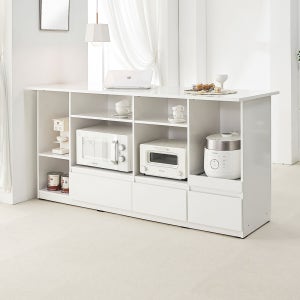 핸지 홈바 주방 테이블 아일랜드 식탁 조리대 수납장 1700