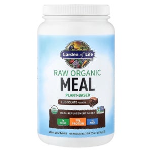 (아이허브) 가든오브라이프 무가공 생식 셰이크 & 식사 대용식 초콜릿 카카오 1017g(2lb 4oz)