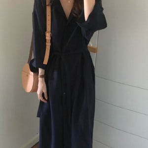 루즈핏 롱셔츠 자켓 롱로브재킷 여성 데일리 자켓코디 모던원피스 간절기 봄가을 얇은 아우터