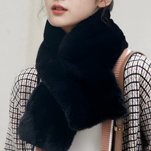 퍼 머플러 쁘띠 목도리 남자 여자 커플 겨울