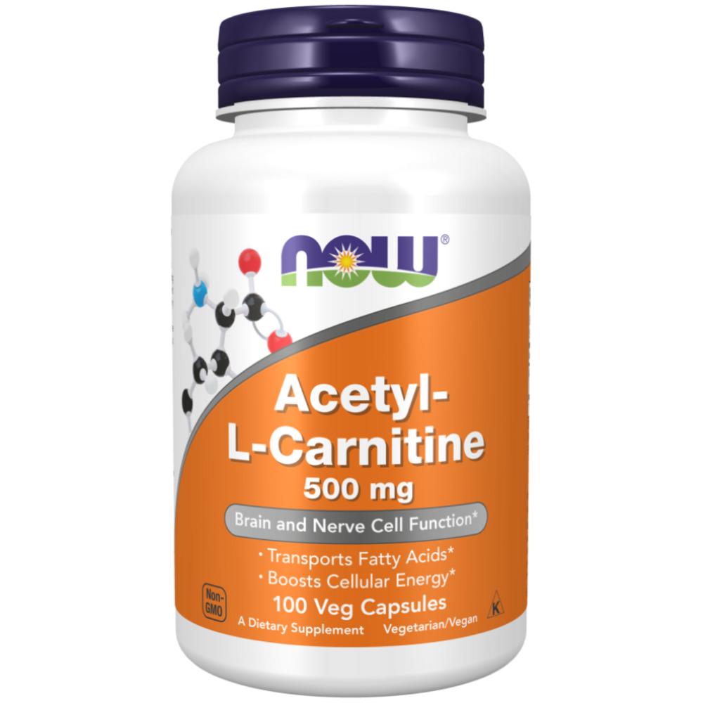 나우푸드 아세틸L<b>카르니틴 500mg</b> 100정