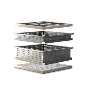 두부 만들기 누름판 몰드 두부만들기 스테인레스 프레스 틀 원목 내경 43x43x24cm