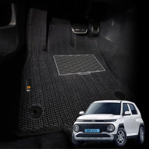 캐스퍼EV 본투로드 매쉬 코일매트 확장형 1+2열 풀세트 벌집매트