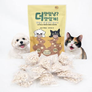 캣필드 반려동물 동결건조 닭고기 600g (20g ,30봉)
