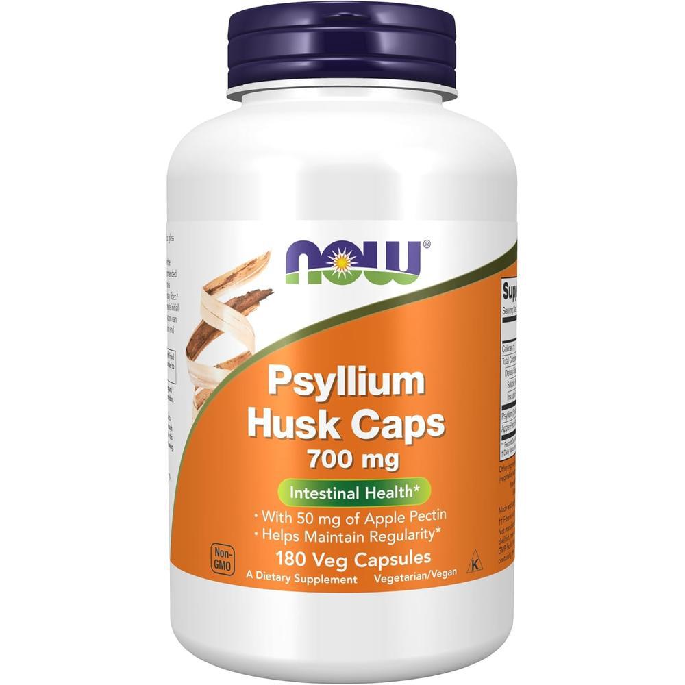 나우푸드 차전자피 실리엄 허스크 700mg 180캡슐 <b>Psyllium Husk</b>