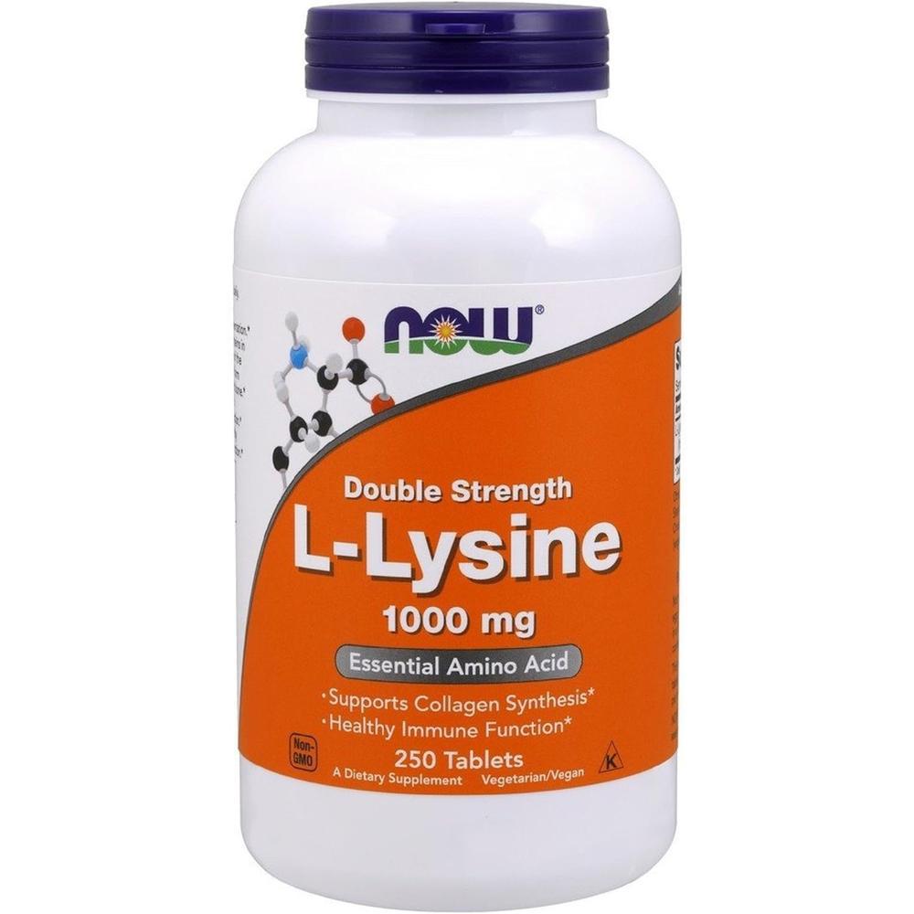 나우푸드 <b>더블스트렝스</b> L라이신 엘리신 1000mg 250타블렛
