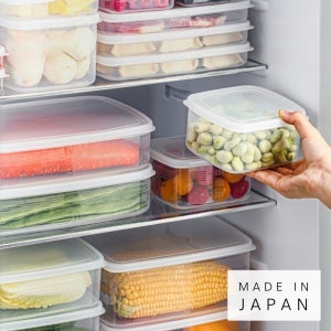 냉장고정리 냉동 냉장 투명용기 밀폐 반찬통 일본생산