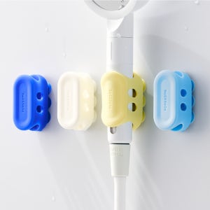 퓨어썸 착붙 샤워기 홀더 샤워기 거치대 고정홀더 4컬러