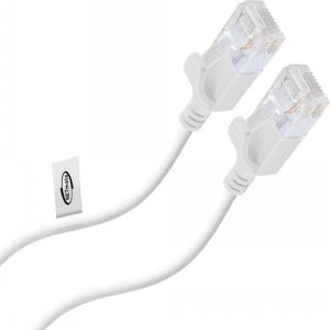 NETmate NM-FC6A10 CAT6A UTP Flexible 슬림 랜 케이블 1m