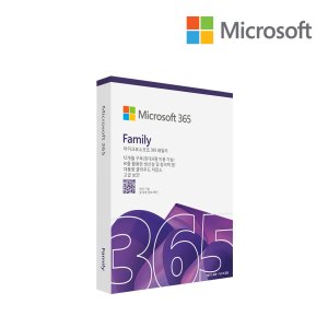 [24시간 발송]마이크로소프트 365 패밀리 오피스 M365 Family ESD PKC 1년 구독