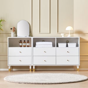 바로방가구 디디 1500 높은 거실장 세트 tv다이 티비 선반 수납 모듈 미니 장식장