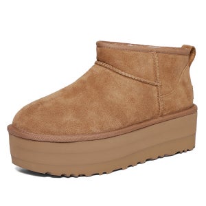 어그 UGG 부츠 클래식 울트라 미니 플랫폼 체스트넛 1135092-CHE