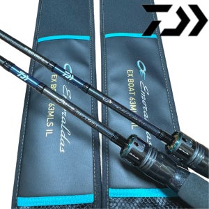 다이와 23 에메랄다스 EX 보트 63MLS IL 인터라인 팁런 로드 에깅