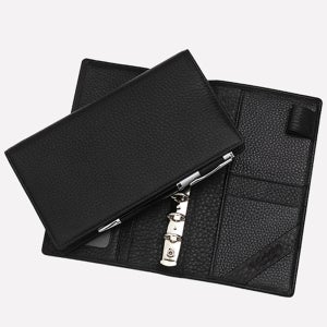 2026년 마뜨 슈렁큰 가죽 수첩 업무 만년 6공 심플 다이어리 48절 블랙 D74421