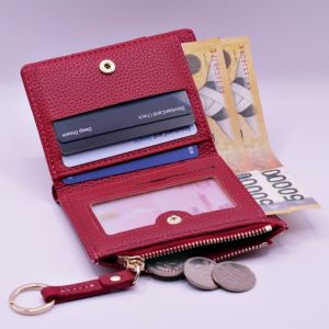 더클래식 슬림 미니 동전 카드 여성반지갑