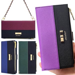 갤럭시A50 케이스 가죽 지갑 클러치백 제이피